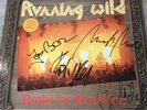 RUNNING WILD --RAR- Original Unterschriften- 1988 READY FOR BOARDING LP