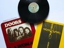 ORIGINAL 1971 WINDOW COVER THE DOORS LA WOMAN VINYL LP