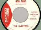 ELECTRAS Boo Babe / The Stomp 45rpm Infinity 1962 cool mod dancer