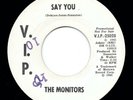 Northern Soul Motown 45 THE MONITORS Say You V.I.P. promo VG++