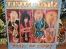 TIGERTAILZ Young And Crazy original 1987 vinyl LP with inner sleeve