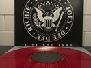 RAMONES Live In NYC 1982 RED VINYL LP