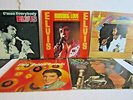 5-ALBUMS-ELVIS PRESLEY-C'MON EVERYBODY-BURNING-GOLDEN RECORDS-HITS OF-LOVE SONGS