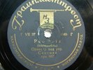78rpm EDDIE SAXON orchestra Für dich Rio Rita / DAJOS BELA Fox RARE USSR 1936