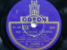 78rpm KAZIMIERZ SZERSZYNSKI & HENRYK WARS orchestra Tango RARE ODEON Polish 1930