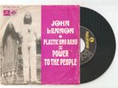 JOHN LENNON & PLASTIC ONO BAND Power To The People 7/45 PORTUGAL '71 UNIQUE PS