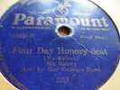 Blues Ma Rainey Night Time Blues / 4 Day Honory Scat 78  Paramount 12303 1925 V-