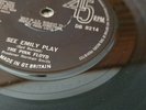 Pink Floyd See Emily Play Vinyl Record 7