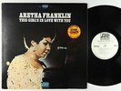 Aretha Franklin - This Girl's In Love With You LP - Atlantic Mono VG+ PROMO
