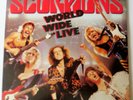 SCORPIONS - WORLD WIDE LIVE - DOUBLE LP 1985 - HARVEST UK 1ST PRESS - NM / EX+