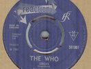 THE WHO**CIRCLES**MOD**BEAT**DANCER**REACTION LABEL**LISTEN TO IT