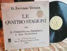 RARE VIOLIN FRANCO FANTINI VIVALDI QUATTRO STAGIONI ARCOPHON STEREO LP *EX+*
