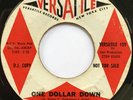 BILL COURTNEY One Dollar Down MOD R&B SOUL POPCORN PROMO 45 hear