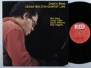CEDAR WALTON QUINTET Cedar's Blues RED LP VG+ italy **