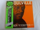 The Ben Webster Quintet Soulville Verve MV 4016 Japan  VINYL LP OBI