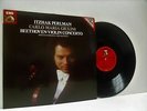 PERLMAN, GIULINI beethoven violin concerto LP EX+/EX, ASD 4059, vinyl, HMV, 1981
