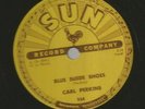 ROCKABILLY 78 - CARL PERKINS - BLUE SUEDE SHOES - HEAR 1955 SUN 234