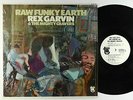 Rex Garvin & The Mighty Cravers - Raw Funky Earth LP - Tower VG+ PROMO Shrink