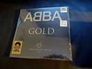ABBA GOLD DOUBLE LP GREATEST HITS LIMITED EDITION GOLD VINYL SHRINKWRAPPED