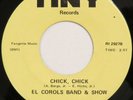 EL COROLS BAND Chick Chick / You Must Be Angel TINY 45 soul funk 1968 VG+ HEAR