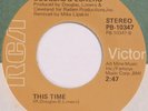 DOUGLAS & LONERO This Time RCA 45 modern soul northern 1975 original HEAR