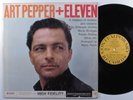 ART PEPPER + ELEVEN Self Titled CONTEMPORARY M-3568 LP mono **