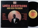 LOUIS ARMSTRONG And His Friends FLYING DUTCHMAN AMSTERDAM LP VG+ gatefold **