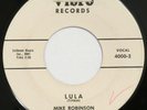 MIKE ROBINSON Lula / Red Light VIBRO 45 mod R&B original 1960 HEAR