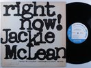 JACKIE MCLEAN Right Now  BLUE NOTE LP mono NY **
