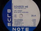 ART HODES: Squeeze Me US Blue Note 35 12” Jazz 78 E