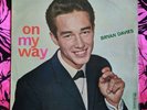Bryan Davies - On My Way. Australian 60's singer. SIGNED on rear