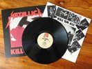 METALLICA - KILL 'EM ALL. 1983 VINYL LP 1st UK PRESS WITH EARLY MFN LOGO LABEL.