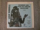 LEON RUSSELL Recorded From An Earlier Broadcast Session TMOQ LP US BIDDERS ONLY
