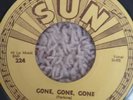 CARL PERKINS SUN 224- GONE, GONE, GONE CLEAN  PUSHMARKS