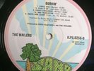 The Wailers Bob Marley LP Burnin UK Pink Island Rim 1st Press A-1U B-1U $$