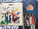 ??SIGNED x 4 ABBA AUTOGRAPH hand signed ALBUM Japan Agnetha Annifrid Bjorn Benny