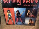 BURNING DESIRE Break Free 1987 Desire sound Private  Heavy Metal LP *NEW SEALED*