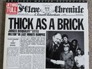 Jethro Tull Thick As A Brick, ORIGINAL MASTER RECORDING, Very Rare