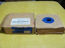 Rare  (25) Vintage Seeburg Background Music Library Blue, 45 RPM. Orig. Box