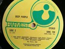 Deep Purple LP Same 3rd Album UK Harvest 1st Press A-1 B-1 NO EMI GRAMMERPHONE $