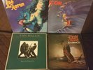 vinyl records, metal, hard rock, ozzy, van halen, 80's