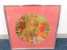 Vintage Disney Vinyl Picture LP Record Soundtrack Lady And The Tramp Framed 41cm