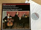 ROSTROPOVICH RICHTER cello sonatas BEETHOVEN 1stPress PHILIPS 2LP UNPLAYED MINT