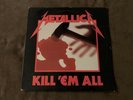 Metallica Kill Em All Vinyl Original 1983 Megaforce Records With Insert