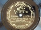 78rpm - Jazz- HENRY THIES Orch: Her Comes Emily Brown & Having You Around Heaven