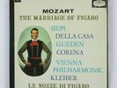 Mozart The Marriage of Figaro 4 Vinyl Record Opera w/ Libretto