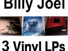 Billy Joel: 3 vinyl LPs The Bridge / The Stranger / Storm Front 3 classic LPs