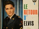 ELVIS PRESLEY    EP     Le Retour d` Elvis 1   gelbes Label RAR Vol.1  Fr.Press.