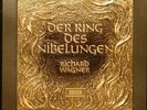 WAGER'S DER RING DES NIBELUNGEN RARE UK 22 LP PRESENTATION GILDED WOODEN BOX SET