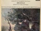 Decca SXL 6426 BRIDGE SCHUBERT Cello Concerto Arpeggione ROSTROPOVICH BRITTEN WB